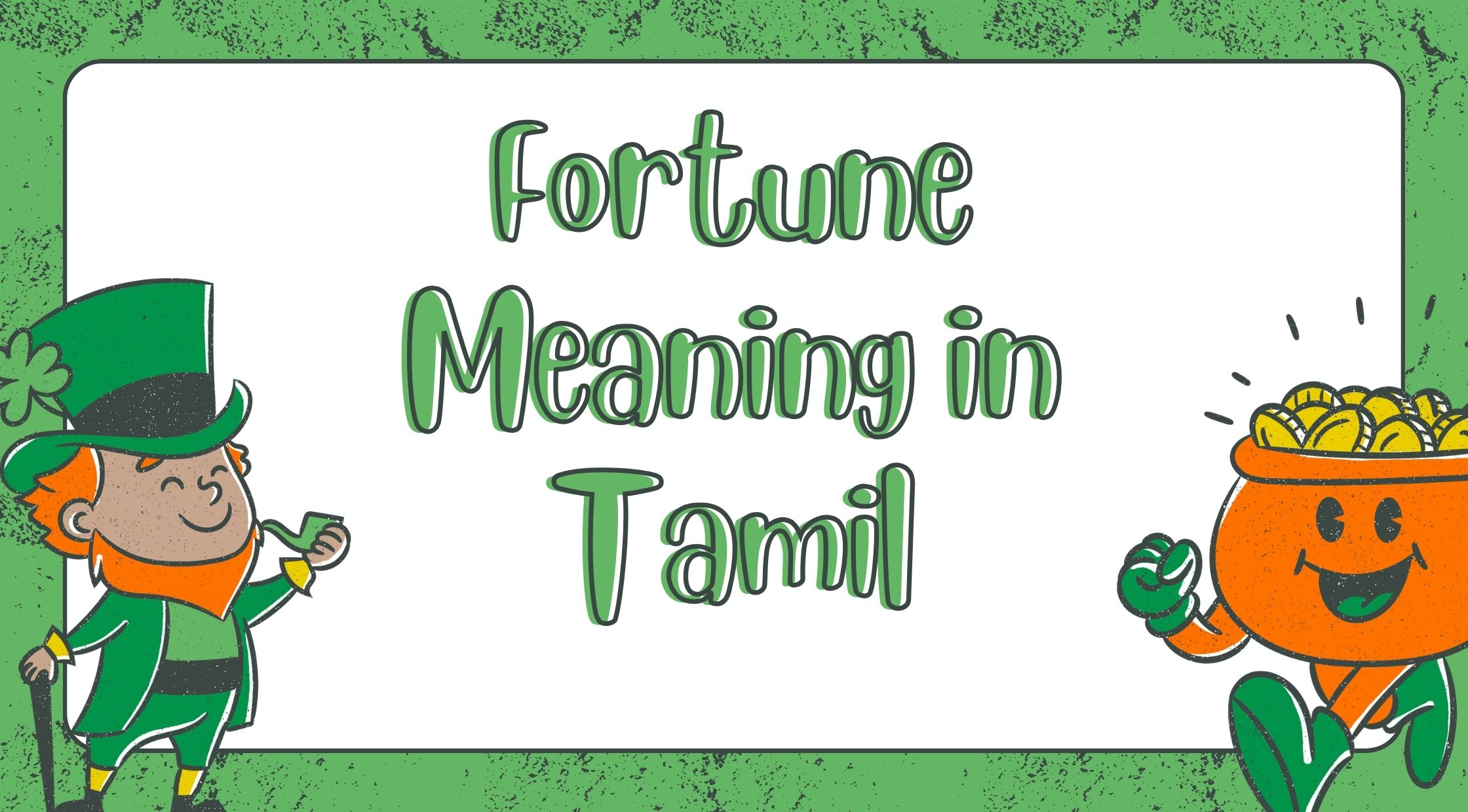 Fortune Meaning in Tamil